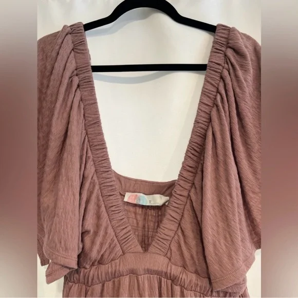 Free People XL Beach LaLa Maxi Dress In Antique Oak - Picture 6 of 6